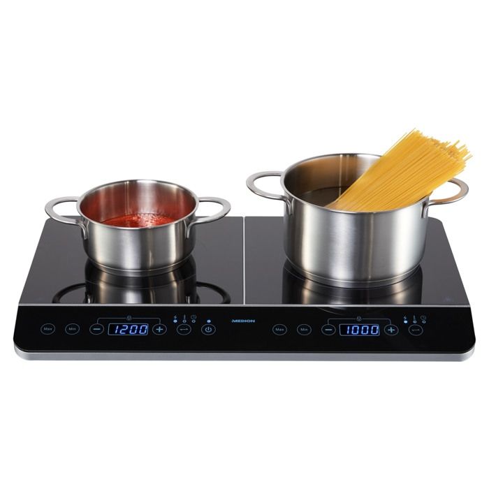 Plaque induction double foyer MEDION® (MD 15324)