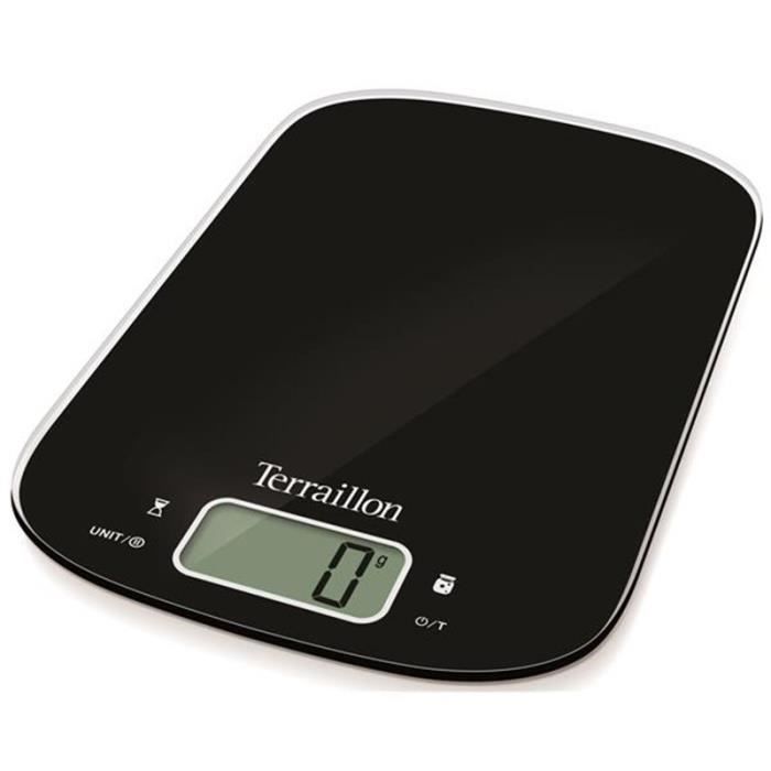 Préparation culinaire Balance de cuisine TERRAILLON - Balance 6 kg + bol inox -NEOCOOKJAMBLACK