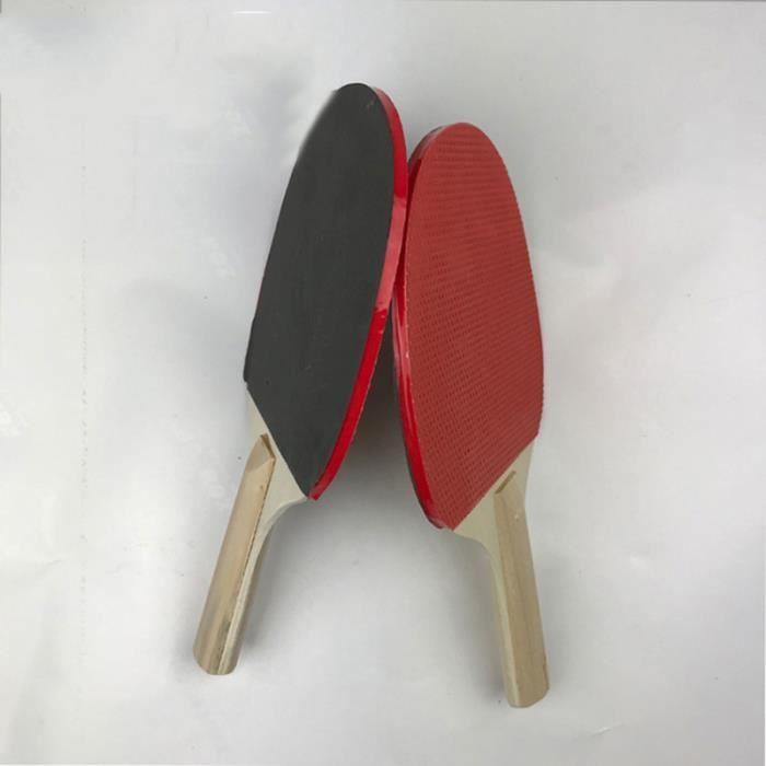 Raquette de ping-pong en caoutchouc pour débutants, entraînement de RAQUETTE DE TENNIS DE TABLE - CADRE DE TENNIS DE TABLE