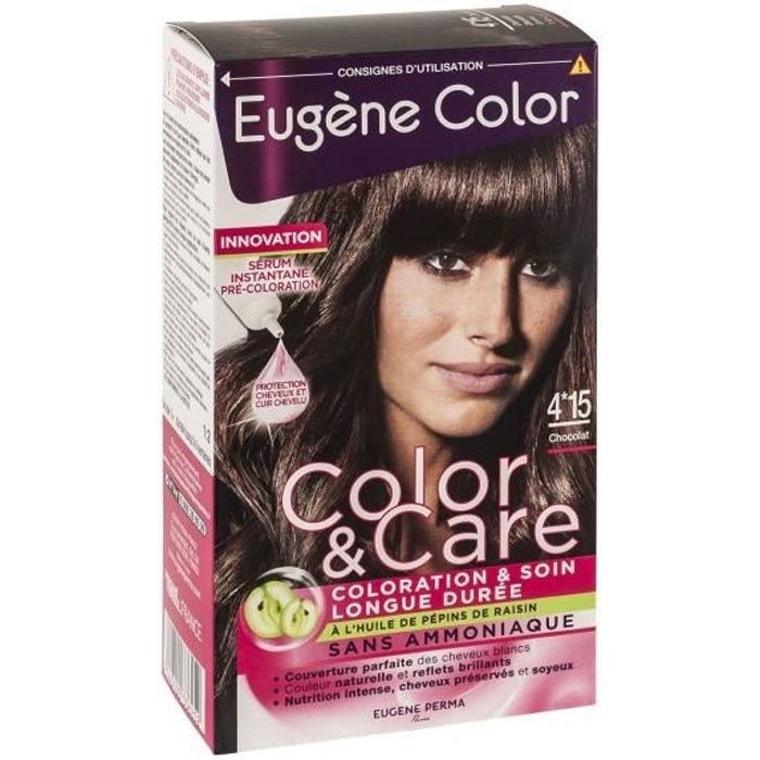 EUGENE COLOR Kit de coloration chocolat