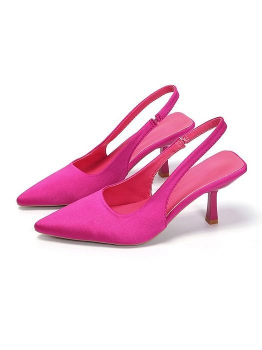Escarpins à Talons Hauts Only Maker - Cuir Verni Ou Daim - Fermeture éclair Latérale - Taille 39