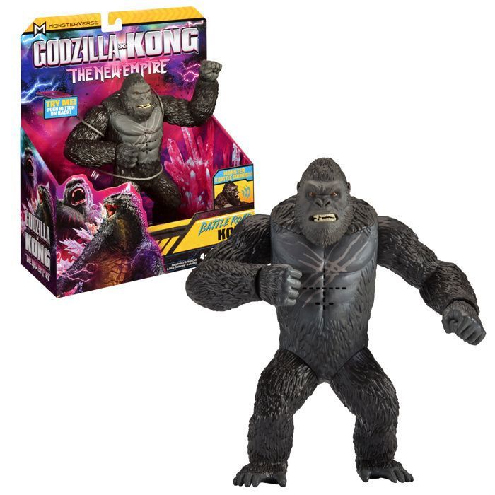 Godzilla Vs Kong – Figurine Géante Articulée 28 Cm – Godzilla Mecha – Jouet Avec Accessoires – GIOCHI PREZIOSI – Dès 4 Ans