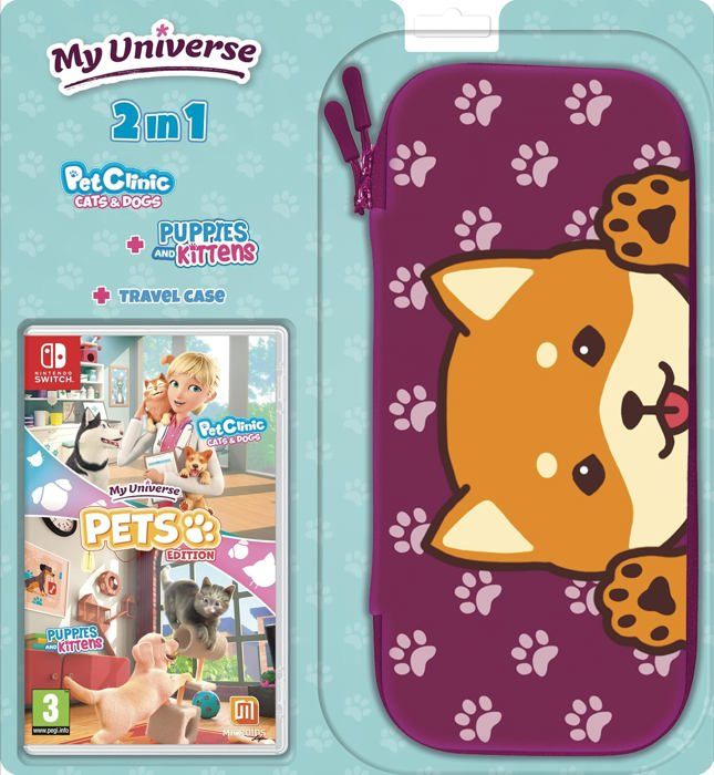 Jeu Vidéo - My Universe - Pet Clinic Cats & Dogs - Bundle - Nintendo Switch - Simulation