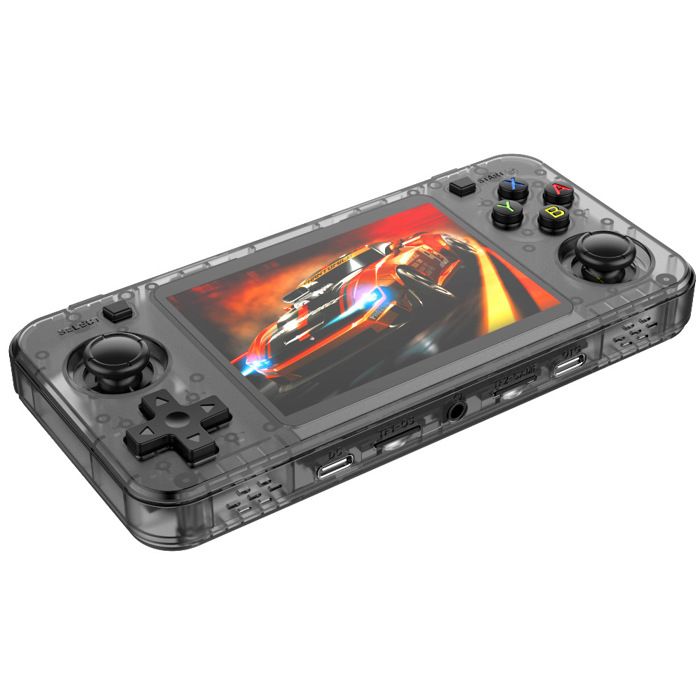 Console de jeux rétro R36H – – Écran IPS 3 5 10000+ jeux PS1N64 double joystick Linux Wi Fi batterie 3000mAh