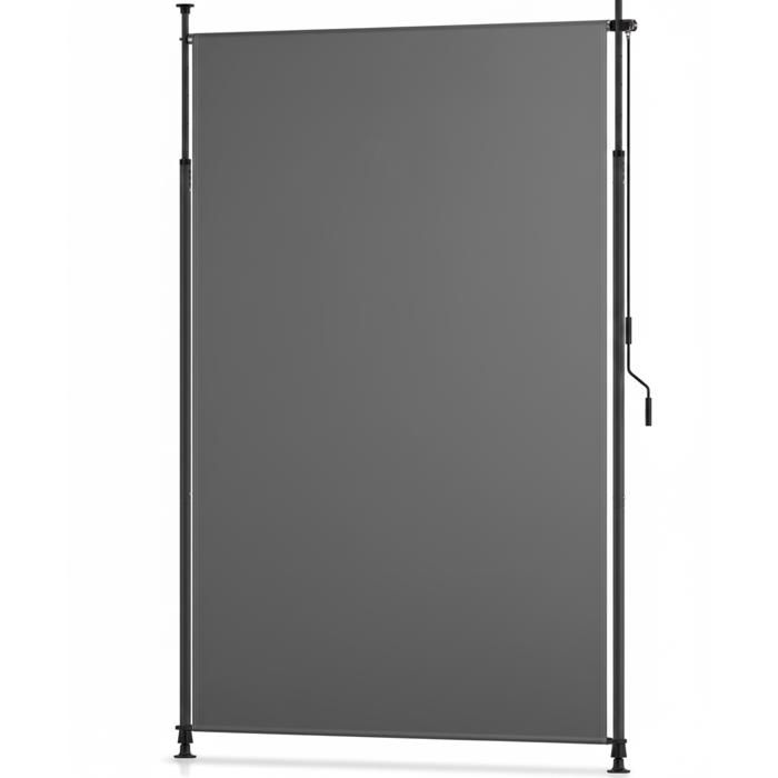 Sol Royal Store Balcon Sans Percage 100x310cm – Store Vertical Exterieur Protection Visuelle & Solaire – Anthracite KM5