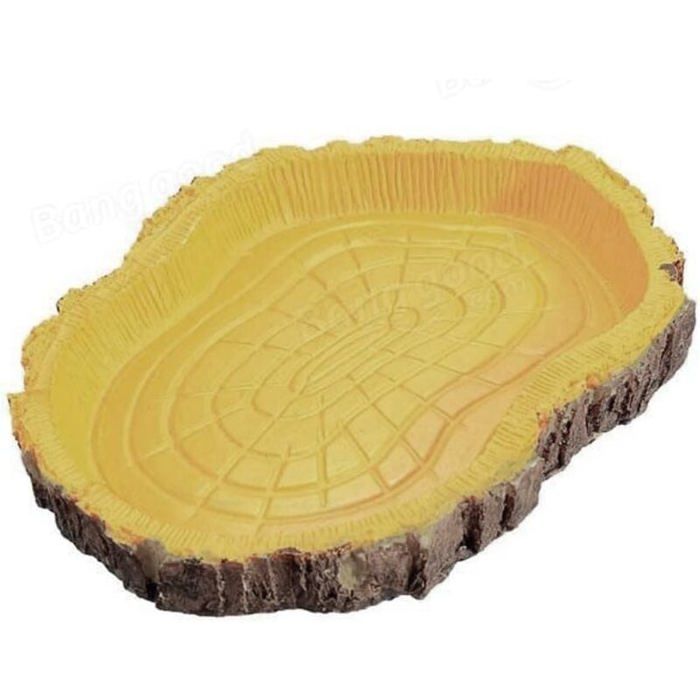 Comparer les prix de Reptile Tortue Eau Plat Bol à Nourriture Piscine pour Tortue Reptiles Gecko Serpents Goutte Livraison ODIPIE