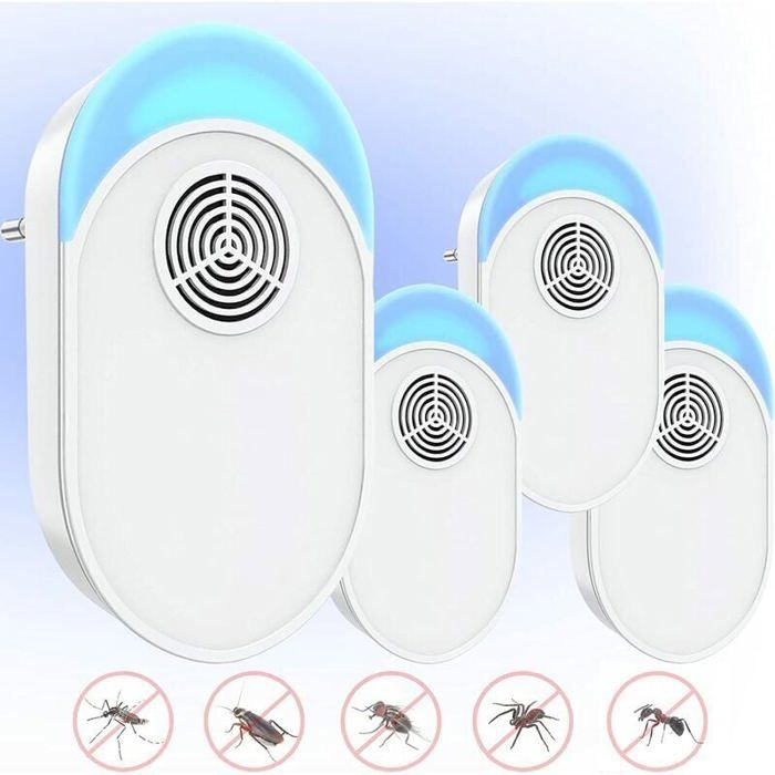 Ultrason Souris Répulsif Ultrasons V3 • Appareil Anti Souris Rats Rongeurs Loirs • Anti Rongeur • Alternative Efficace aux Pièg