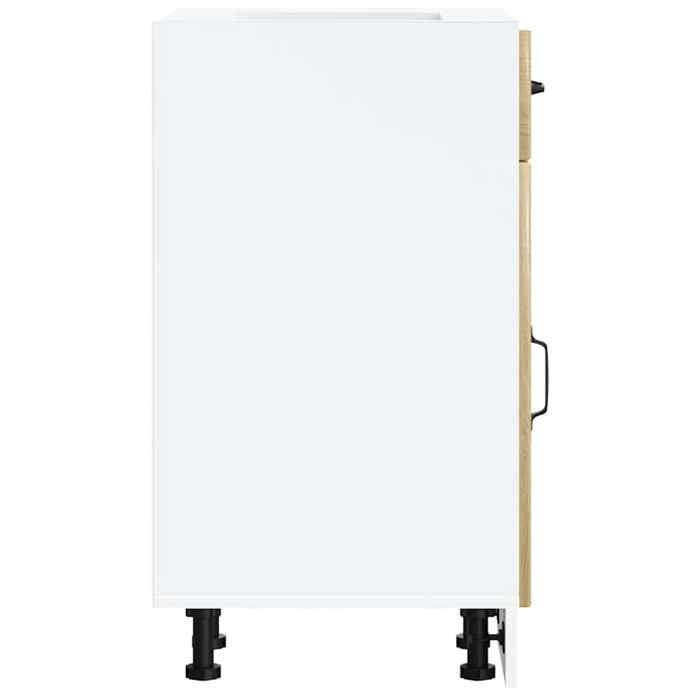 Moderne Placard de cuisine Lucca SWEETY Meuble bas de cuisine chêne sonoma bois ingénierie 30x46x81.5 cm BB917