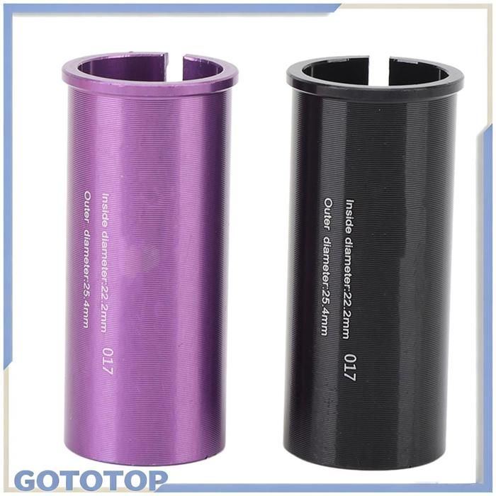 Réducteur de tige de selle 25.4 vers 27.4 mm adaptateur
