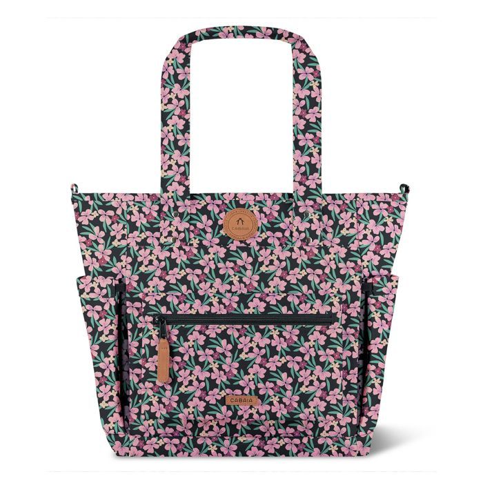 Sac à épaule - CABAIA - Essentials Tote Bag M Cagliari 345012 - Multicolore floral - 40 x 33 x 11 cm - Fermeture zippée