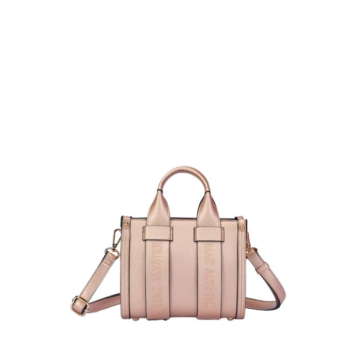 Sac a main Mac Alyster Ref 68012 Or Rose 27*21*10 cm
