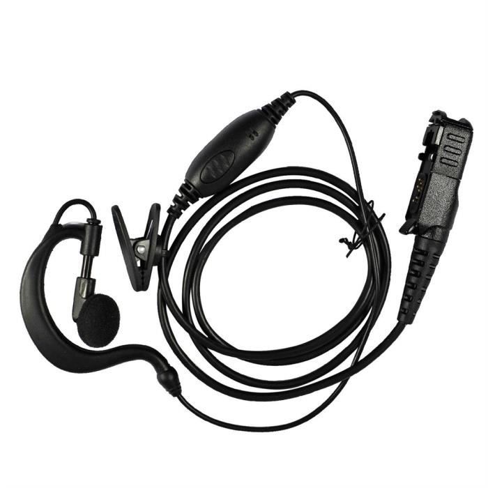 Casque HD OTH Dual Muff à Métal Avec Micro Perche Pour Motorola MotoTRBO HS7-M12