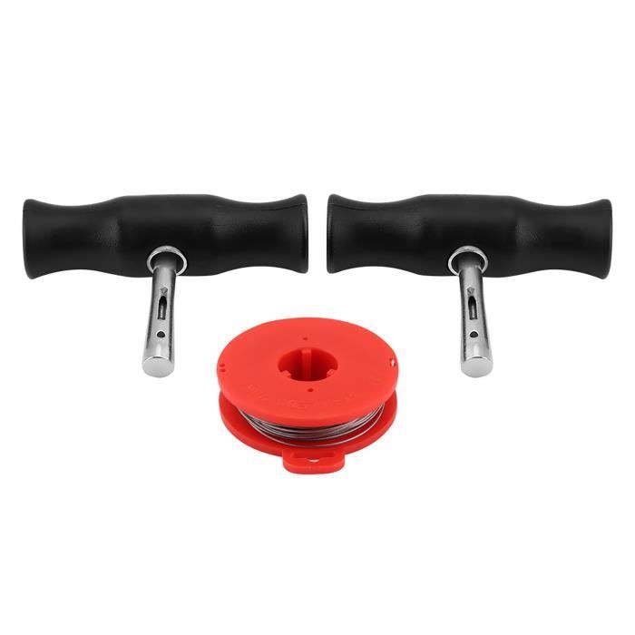 Akozon Démontage de pare-brise de voiture 7pcs/set Kit d'Outils de Coupe de Retrait de Pare Akozon Démontage de pare-brise de voiture 7pcs/set Kit d'Outils de Coupe de Retrait de Pare