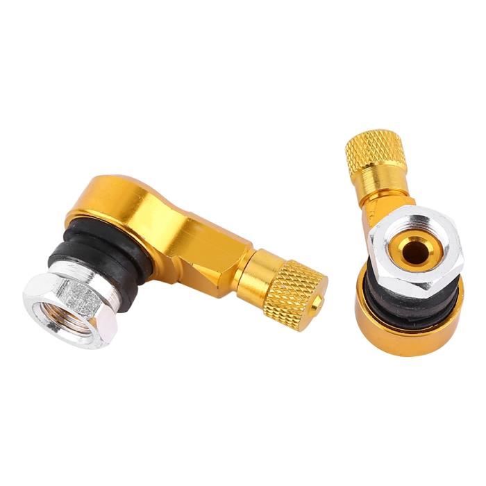 6 Capuchons Aluminium Anti-Poussière KEQAR Pour Valve Presta – Adaptés VTT, Route Et Vélos Pliants – Protection UV Et Sel