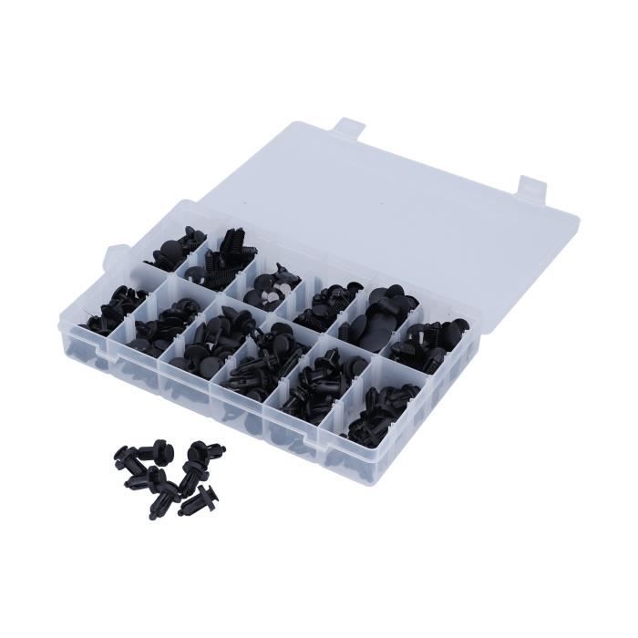Lot 12 Attaches Fixation Tige Verrouillage Porte - Clips Plastique Voiture 5-7mm Universels