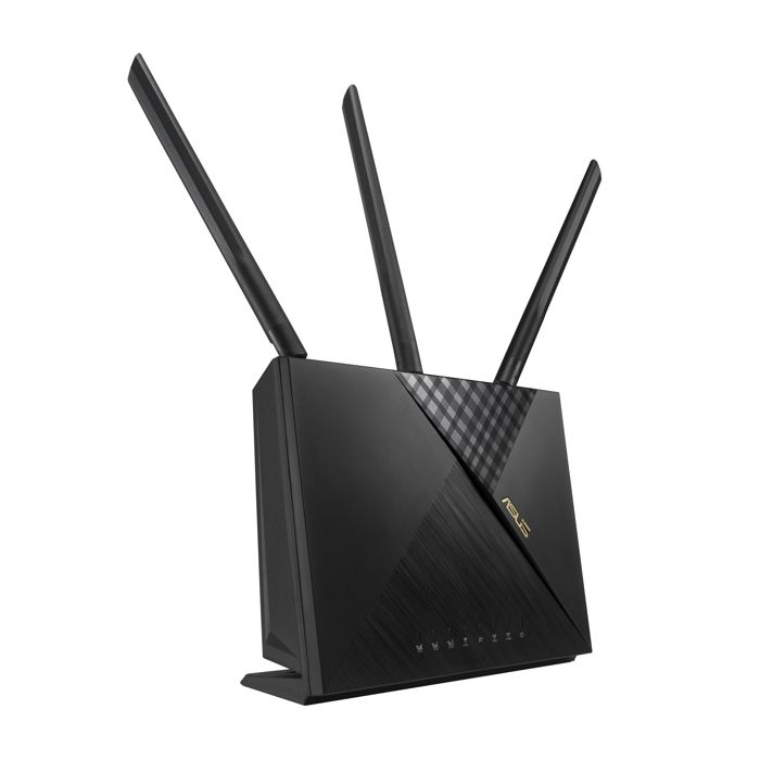 Routeur 4G-AX56 – ASUS – WiFi 6 – Débit jusquà 1800 Mbps – 4 ports LAN – 80 MHz