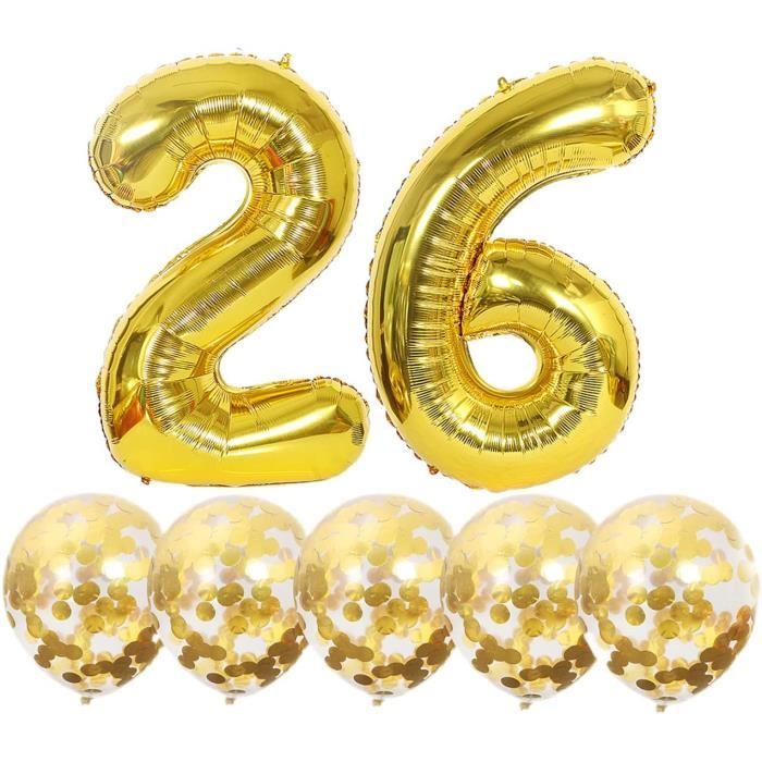 Lot De 26 Ballons En Aluminium Pour 26 Ans Decoration Pour 26 Ans Ballon Geant 40 Pouces Pour Anniversaire Mariage J1217 Cdiscount Maison Lot De 26 Ballons En Aluminium Pour 26 Ans Decoration Pour 26 Ans Ballon Geant 40 Pouces Pour Anniversaire Mariage J1217 Cdiscount Maison