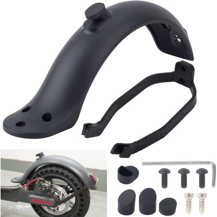 Kit Garde-boue Arrière Pour Kukirin G3/G4 – Plastique Noir Avec Réflecteur