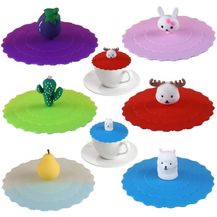 Joints En Silicone Pour Bocaux – Lot De 6, Diamètre 9,5 Cm, Couleurs Assorties, étanches Et Lavables - 11