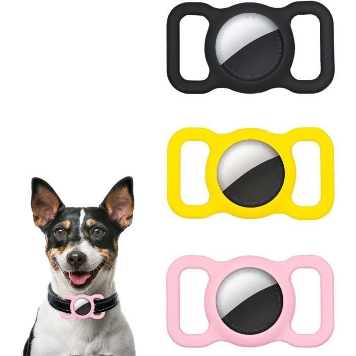 Protection en Silicone Animaux Compatible avec AirTag, Housse Anti-Rayures  Coque AirTag pour GPS Animaux de Compagnie Collier - Cdiscount
