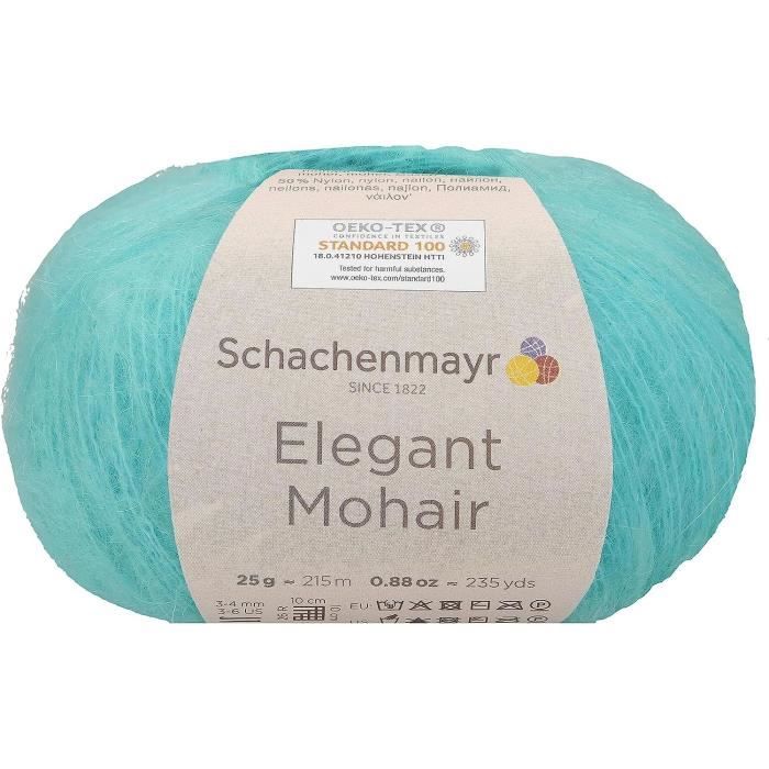 Pelote De Laine Acrylique Super Douce - Bleu Clair, Pour écharpes, Tricot Créatif