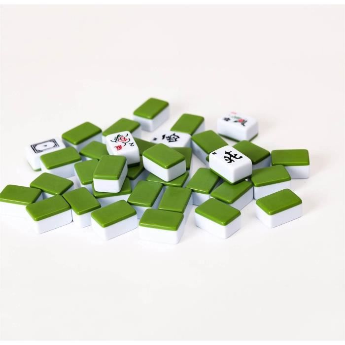 Jeu De Mahjong Chinois Portable 144 Tuiles - Tuiles En M Lamine 321741