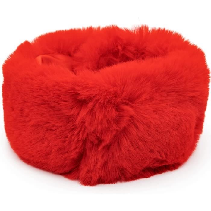 Écharpe En Fausse Fourrure Pour Femme - Longue, Douce, Chaude, Pour L’hiver, Assortie Manteaux Et Chapeaux