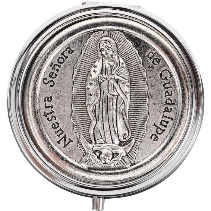 Boîte En Métal Pour Chapelet Avec Roses | Vente En Ligne Sur