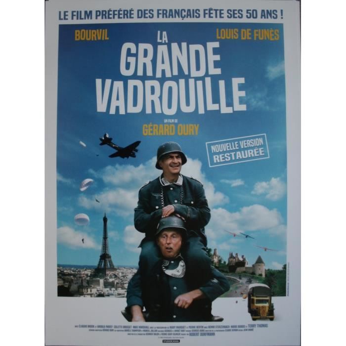 La Grande Vadrouille Affiche Cinema Originale Roulee Petit Format 53x40cm Bourvil Cdiscount Maison La Grande Vadrouille Affiche Cinema Originale Roulee Petit Format 53x40cm Bourvil Cdiscount Maison