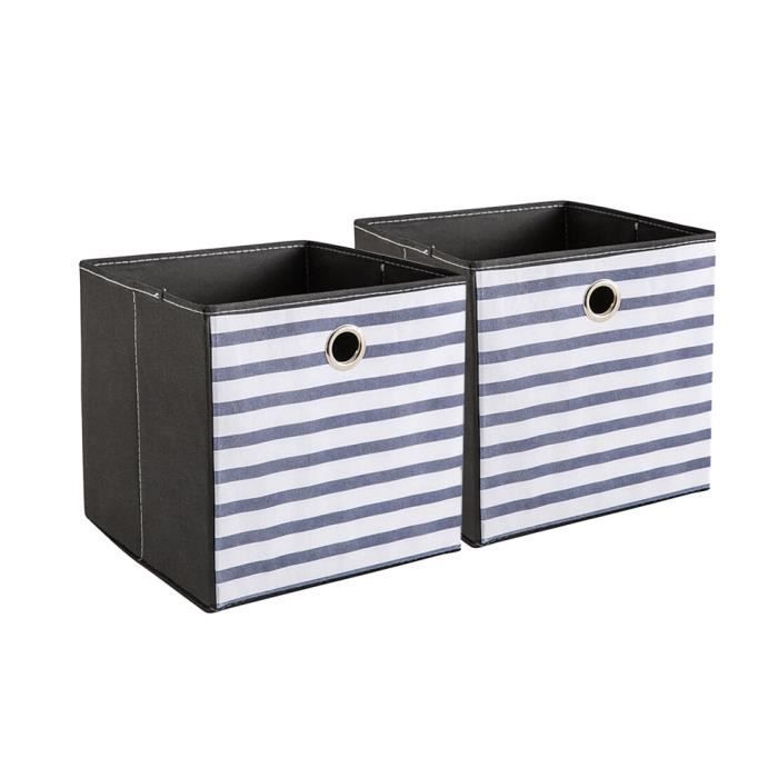 Boites De Rangement D Arrangement Boite De Stokage En Tissu
