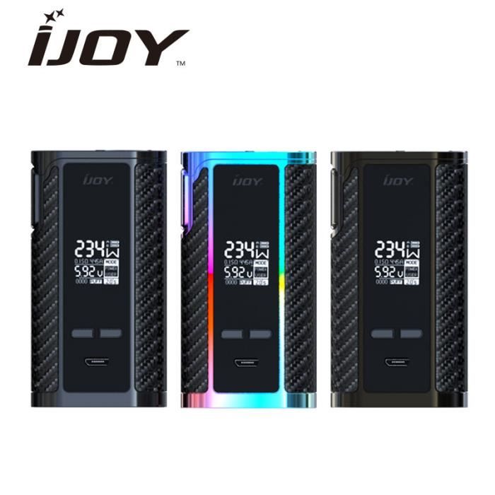 234W IJOY Captain PD270 Original TC BOX MOD Avec Dual 20700 Batteries  Cigarette lectronique - Gun - Cdiscount Au quotidien