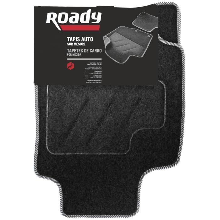 Jeu De 4 Tapis Roady Sur Mesure Moquette Noir Pour Peugeot 3008 Ii Achat Vente Tapis De Sol Tapis Roady Sm 3008 Ii Cdiscount