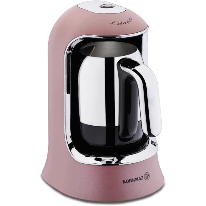 Cafetière Turque Cezve - 500 Ml En Acier Inoxydable 1 Mm - Pour Café Traditionnel Ou Expresso