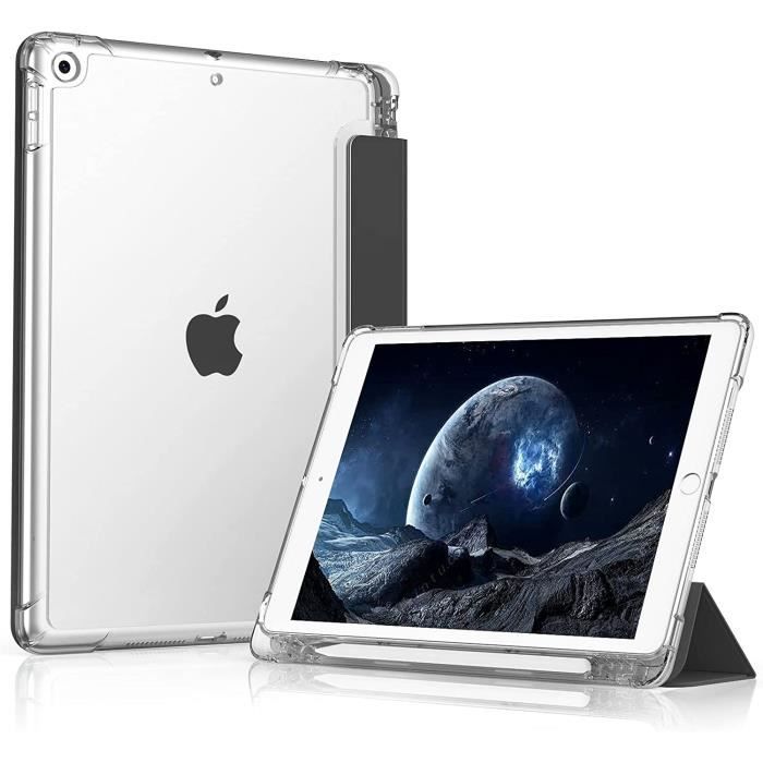 Coque iPad 9,7 Pouces, Étui iPad 6eme-5e Génération avec Porte