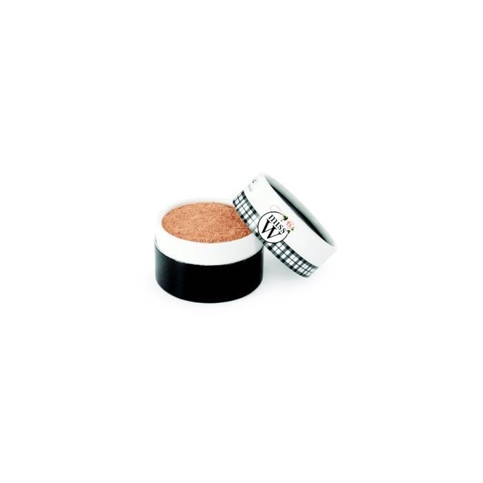 Fond De Teint Poudre Minérale Miss W N°22 Beige Doré - Bio Vegan - 12 G - Neuf Sous Emballage - Fabriqué En France