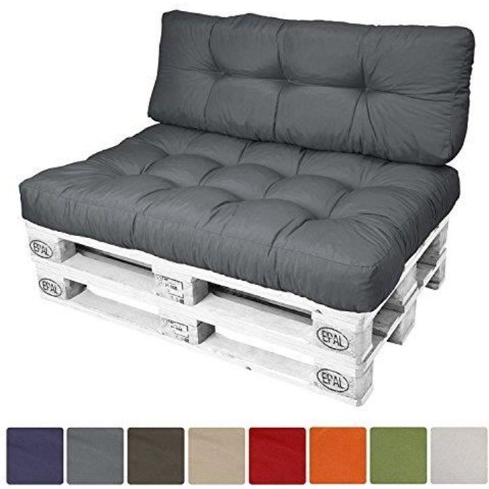 DanChen Coussin épais pour canapé 2 ou 3 places Pour meubles d'intérieur et d'extérieur Tapis rectangulaire pour chaise longue d'extérieur 