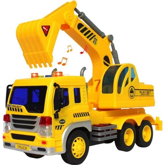 Pelle en alliage jouet ingénierie camion ensemble simulation grue grue  enfants garçon excavatrice - Cdiscount Jeux - Jouets