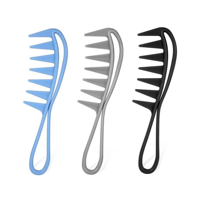 Peigne de coiffure Peigne à cheveux Durable Choix de cheveux 2PCS Peigne à  dents larges pour coiffeur - Cdiscount Electroménager