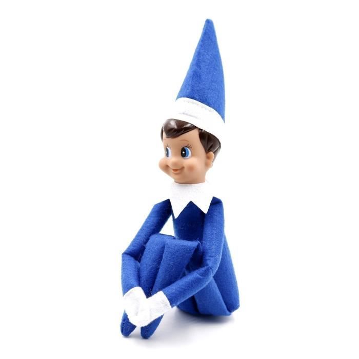 Poupee Aimable Pere Noel Marionnette Jouet Enfants Cadeau Decoration Fete Noel Bleu Achat Vente Accessoire Poupee Cdiscount