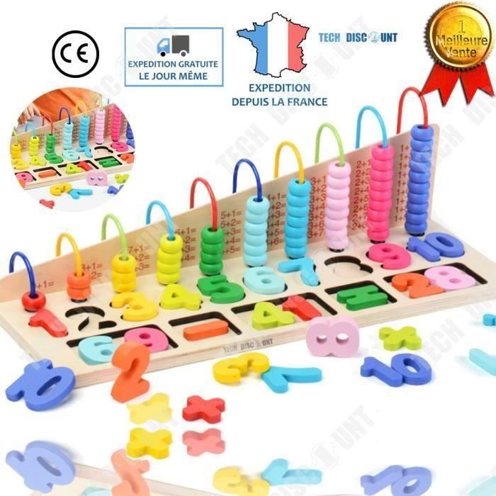 Td Jouet Calcul Pour Enfants Bebe Fille Colore Ludique Apprentissage Couleurs Lettres Chiffres Mignon Imagination Ludique Amusant Cdiscount Jeux Jouets