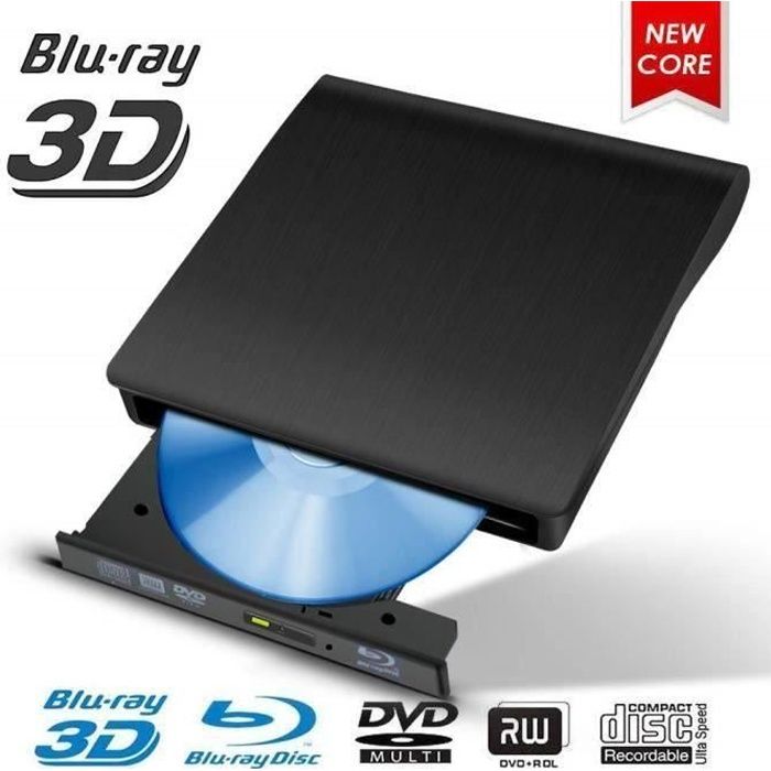 Lecteur de DVD/CD externe - Blu-ray ▫ Lecteurs optiques