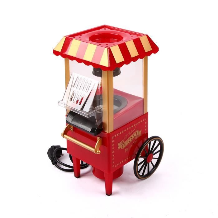 Machine a popcorn appareil a pop corn cuiseur pop-corn retro