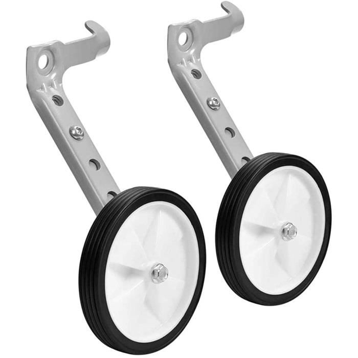 Petite roue velo18 20 22 pouces petite roue velo enfants pour vélo  d'enfant,argent petite roue pour vélo - Cdiscount Bricolage