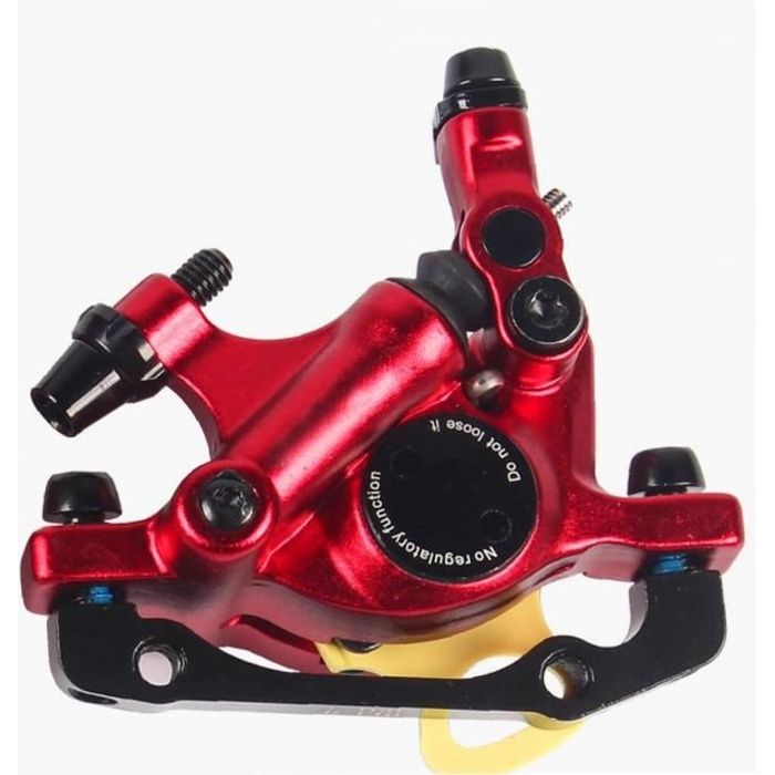 Étrier De Frein à Disque Mécanique Pour VTT/Vélo - Avant/arrière, Aluminium, Noir, Générique