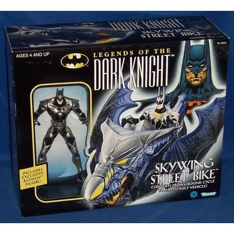 Legends of the Dark Knight Skywing Street Bike with Exclusive Batman