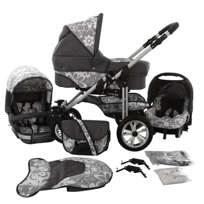 Chilly Kids avec siège auto Matrix Lancer Cross Action 3 in 1 poussette ...