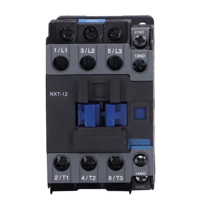 Contacteur 2 Pôles 25A Pour Montage Rail DIN - 230V AC, Pour Commande Moteurs Et Appareils électriques