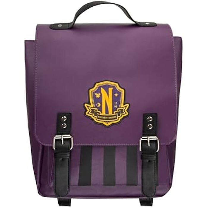 Cinereplicas Mercredi - Set De 2 Pin's Académie Nevermore - 2.6 * 2.6 * 0.2cm - Licence Officielle