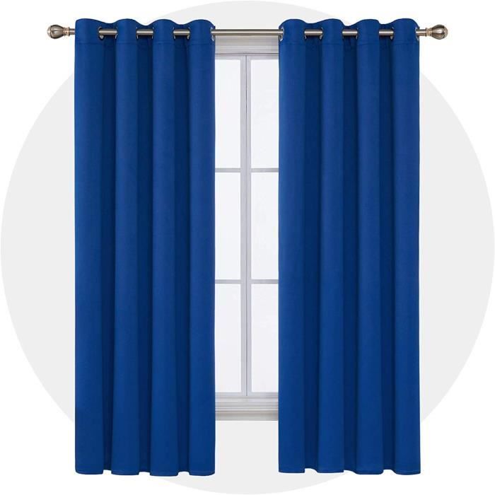 Rideau Bleu Pour Chambre Enfant Achat Vente Pas Cher