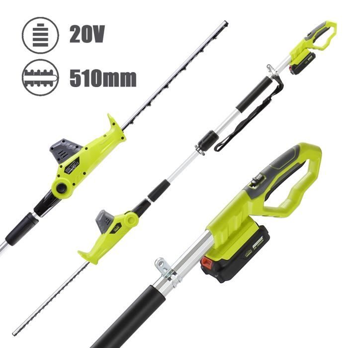 TailleHaies Télescopique DEWINNER 41 cm Batterie Liion 20V — free download